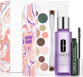 Stock photo of Clinique makeup set