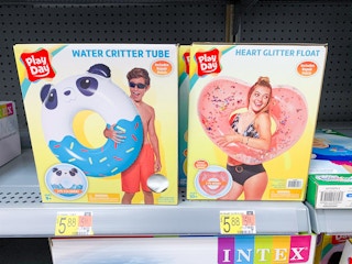 walmart play day glitter heart pool float 2021 1620833278 1620833278