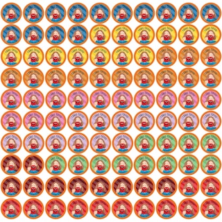 A 100 pack of Crave Coffee K-cups in assorted flavors