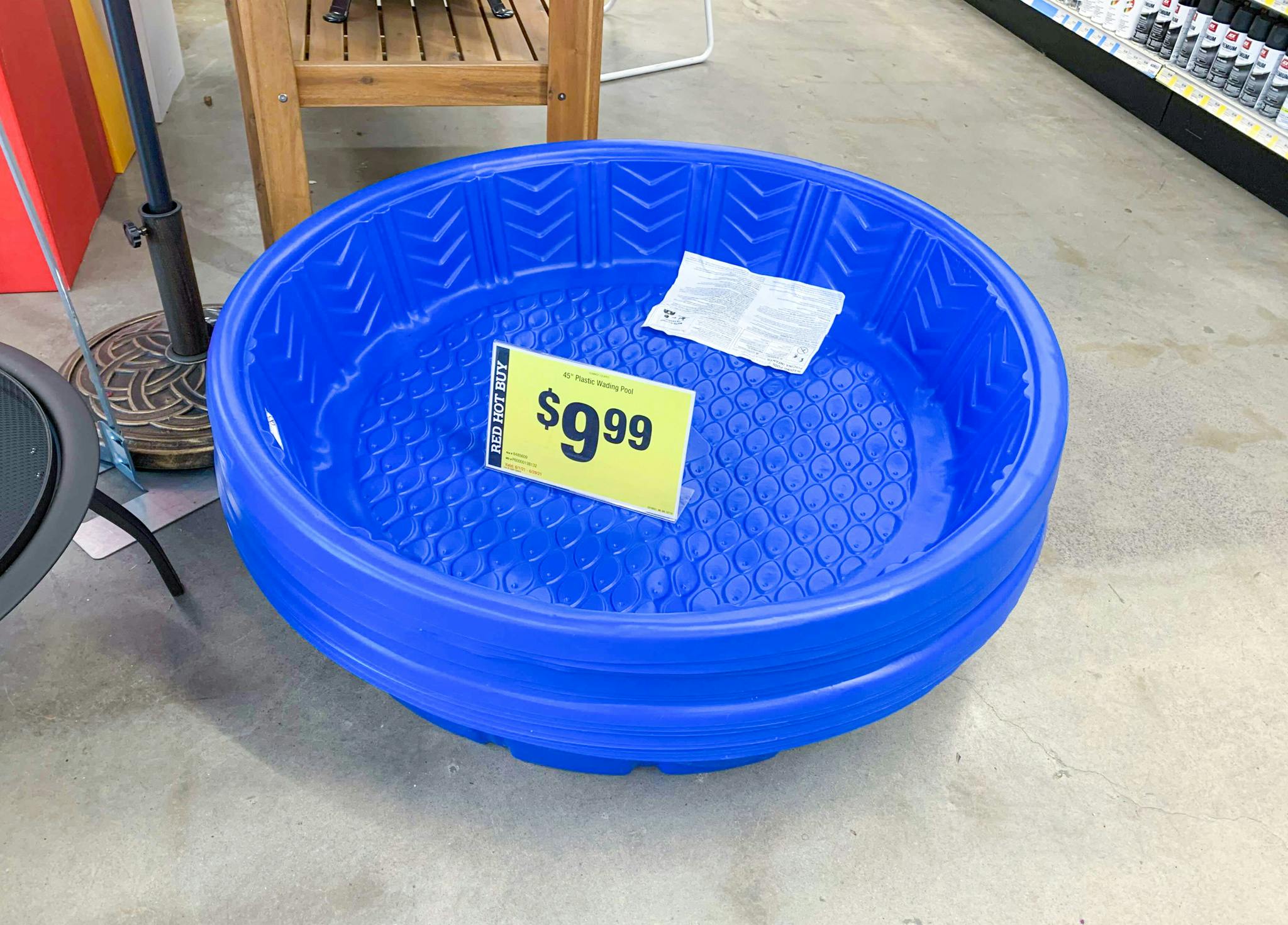 kiddie pool plastic