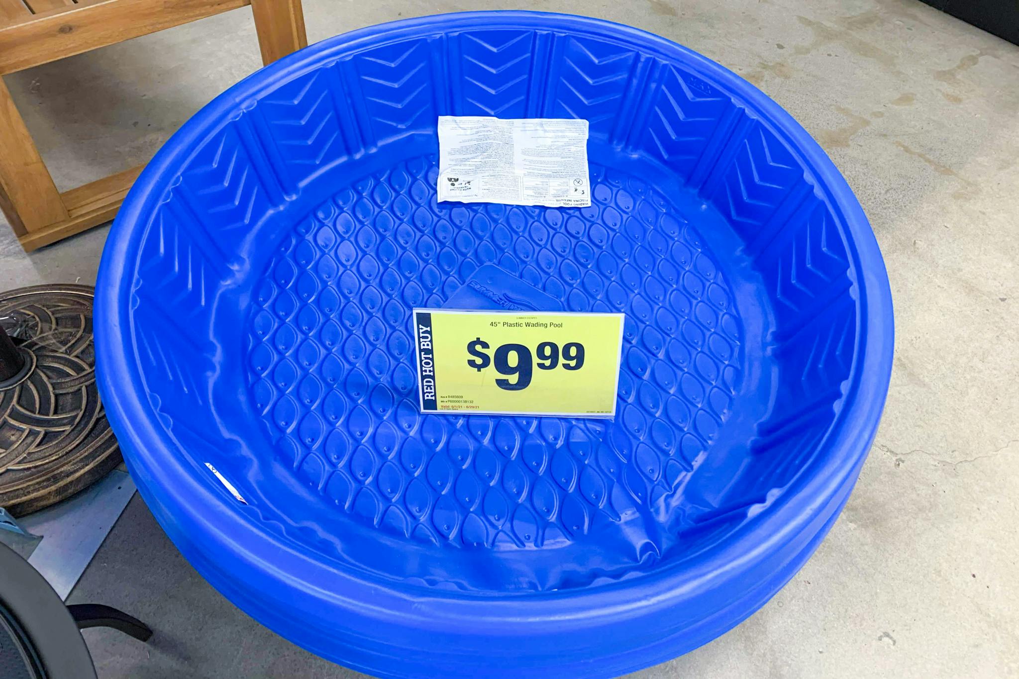 Plastic Kiddie Pool, Only 10 at Ace Hardware The Krazy Coupon Lady