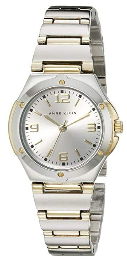 An Annne Klein women's two-toned watch