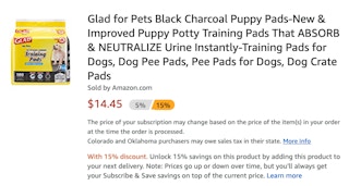 amazon glad puppy pads 1623424815 1623424815