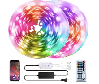 A 50-foot strip of LED lights.