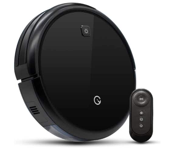 A robot vacuum.