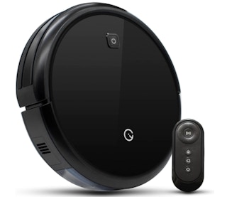 A robot vacuum cleaner.