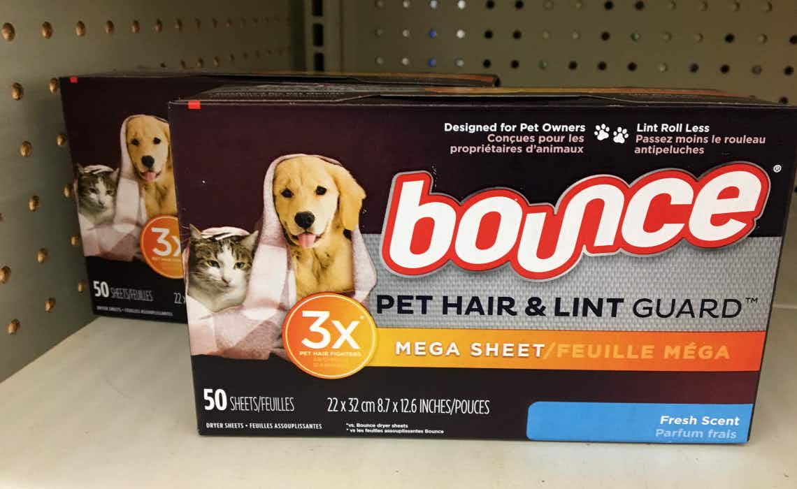 bounce dryer sheets