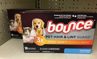 bounce dryer sheets