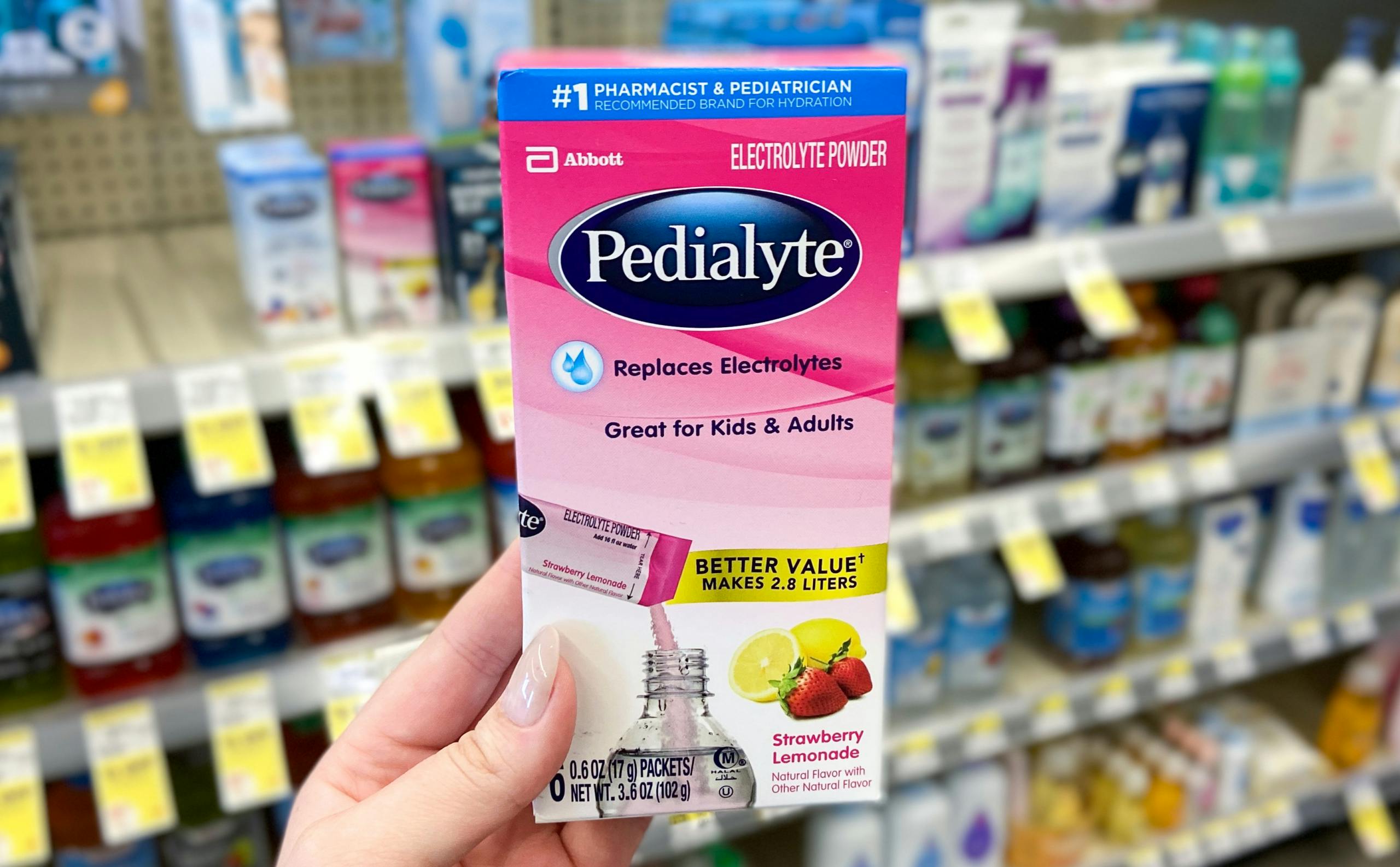 Pedialyte Electrolyte Powder - Easy Deal at Walgreens - The Krazy ...