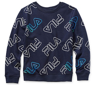 Kids' FILA crewneck sweatshirt