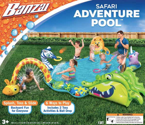kohls Banzai Safari Adventure Pool stock image 2021