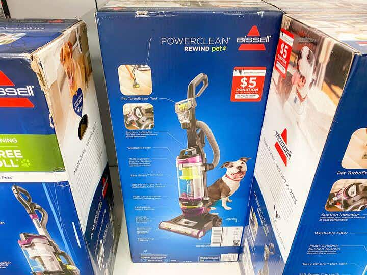 bissell vacuum in store