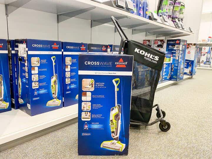 bissell crosswave in store