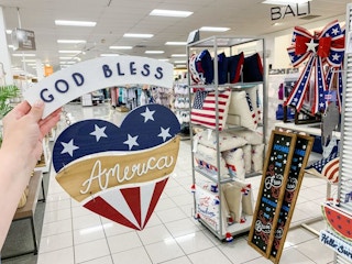 kohls Celebrate Americana Together God Bless America Wall Decor in store image 2021