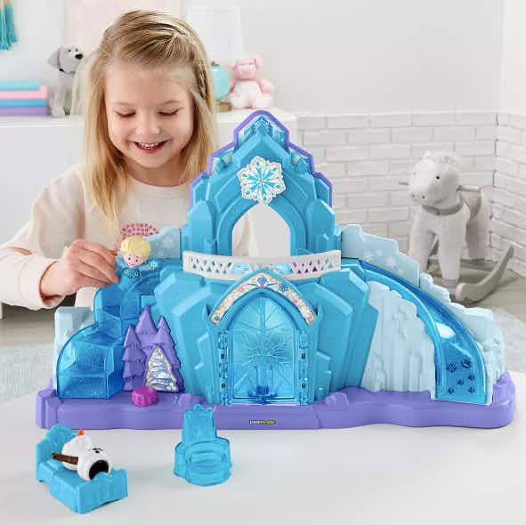 kohls Disney's Frozen Elsa's Ice Palace Playset stock image 2021
