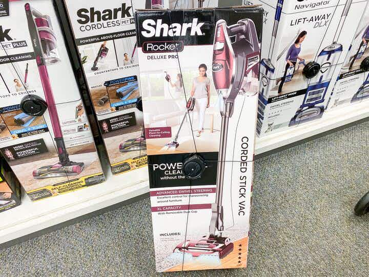 shark vacuum in store 