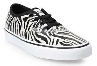 kohls Vans' Doheny Decon Women's Zebra Pattern Skate Shoes stock image 2021