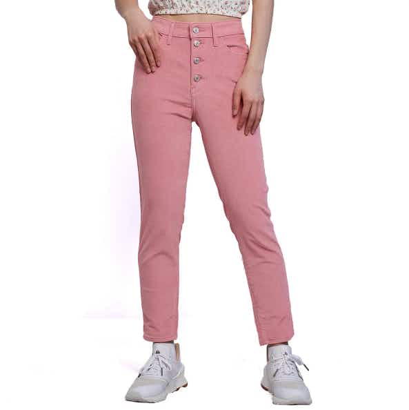 kohls Women's Levi's 721 High Rise Button-Fly Skinny Jeans stock image 2021