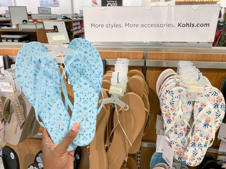 kohls womens sandals in store image 2021