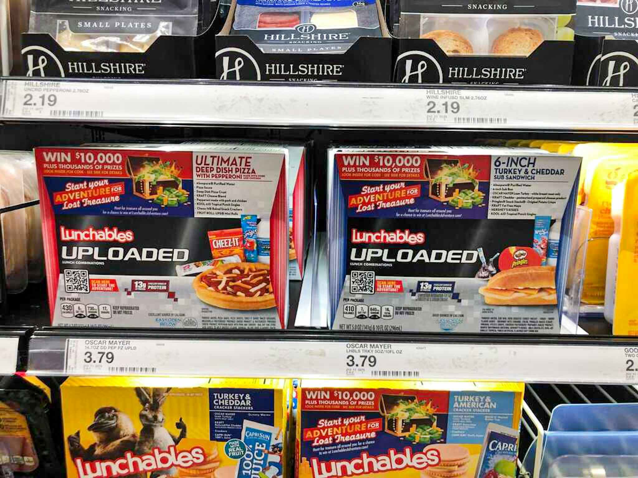 lunchables on a target shelf