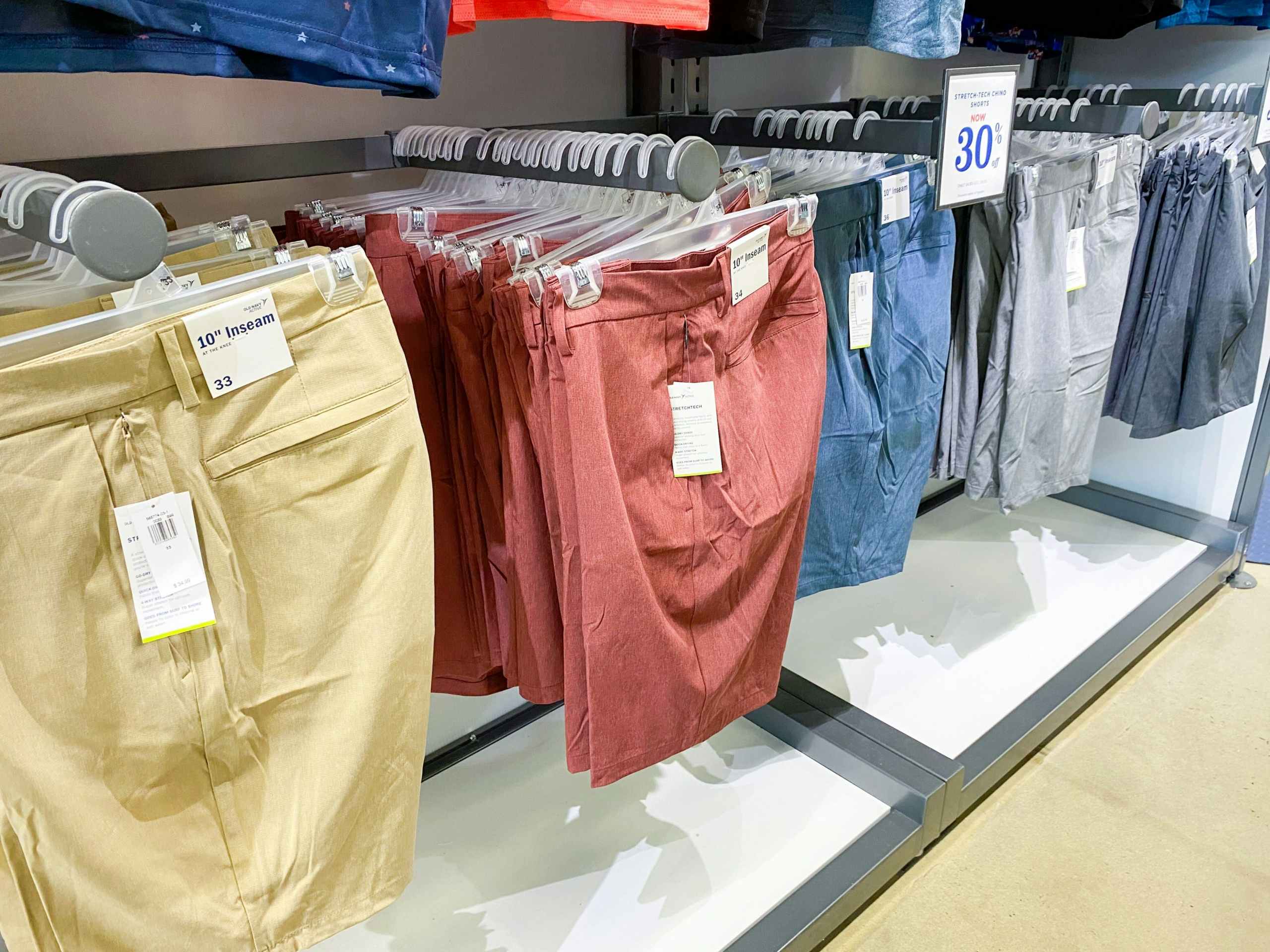 old navy boys shorts in store image 2021 3