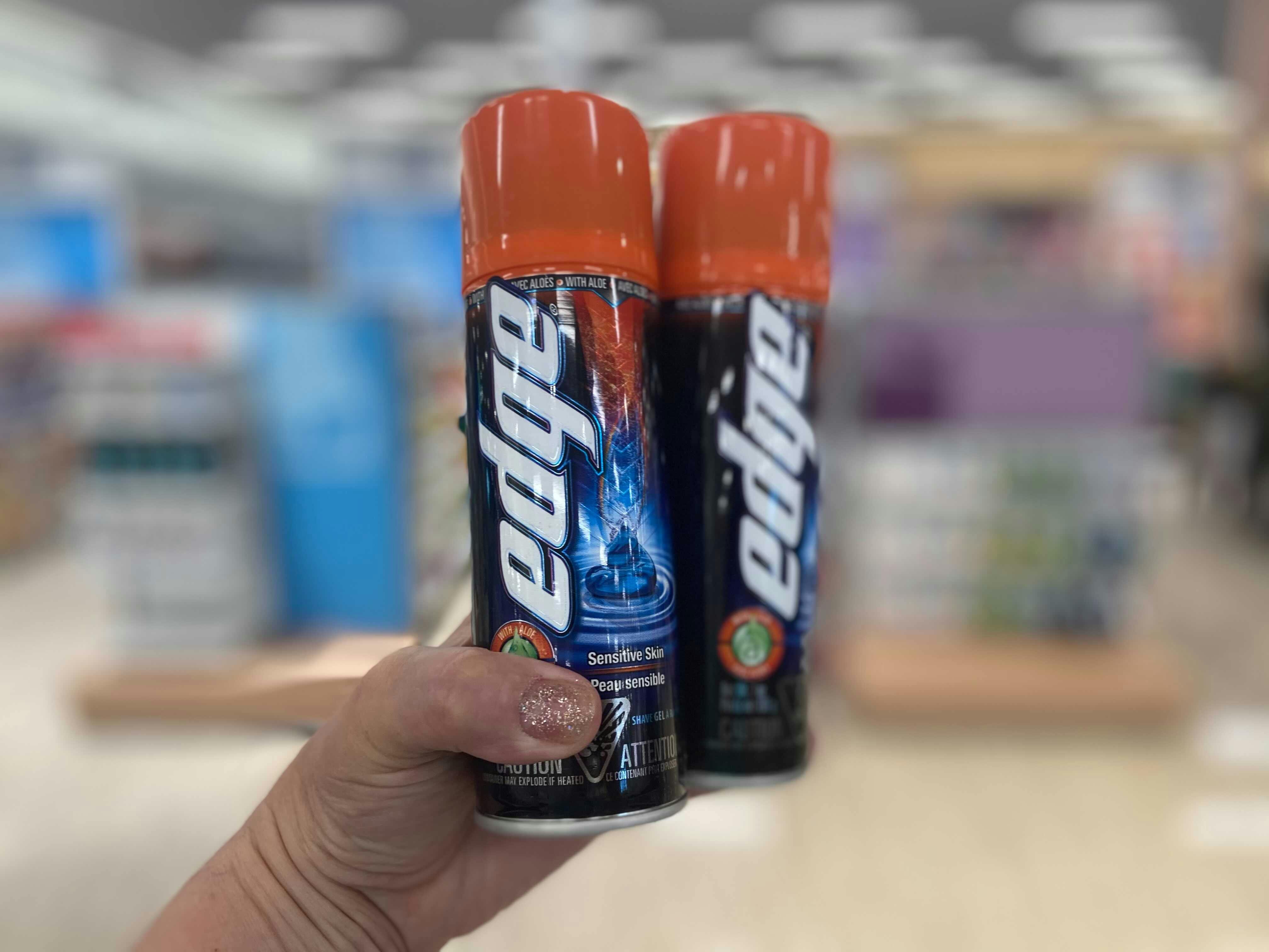 Edge or Skintimate Shave Gel, 1.63 at Rite Aid The Krazy Coupon Lady