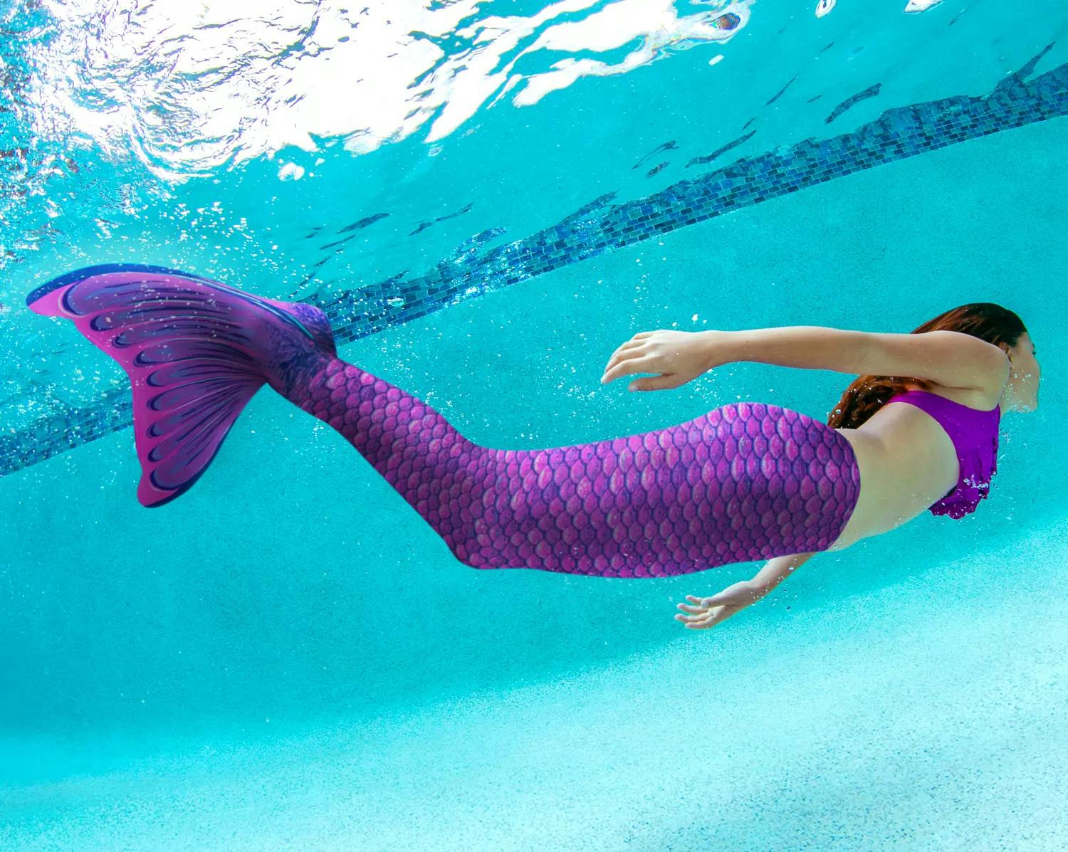 Fin Fun Swimmable Mermaid Tail And Monofin Only 34 98 At Sams Club