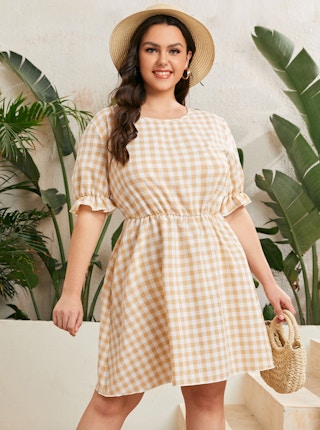 Plus size skater dress from Shein