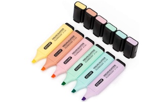 ZEYAR 6-Pack Pastel Highlighter