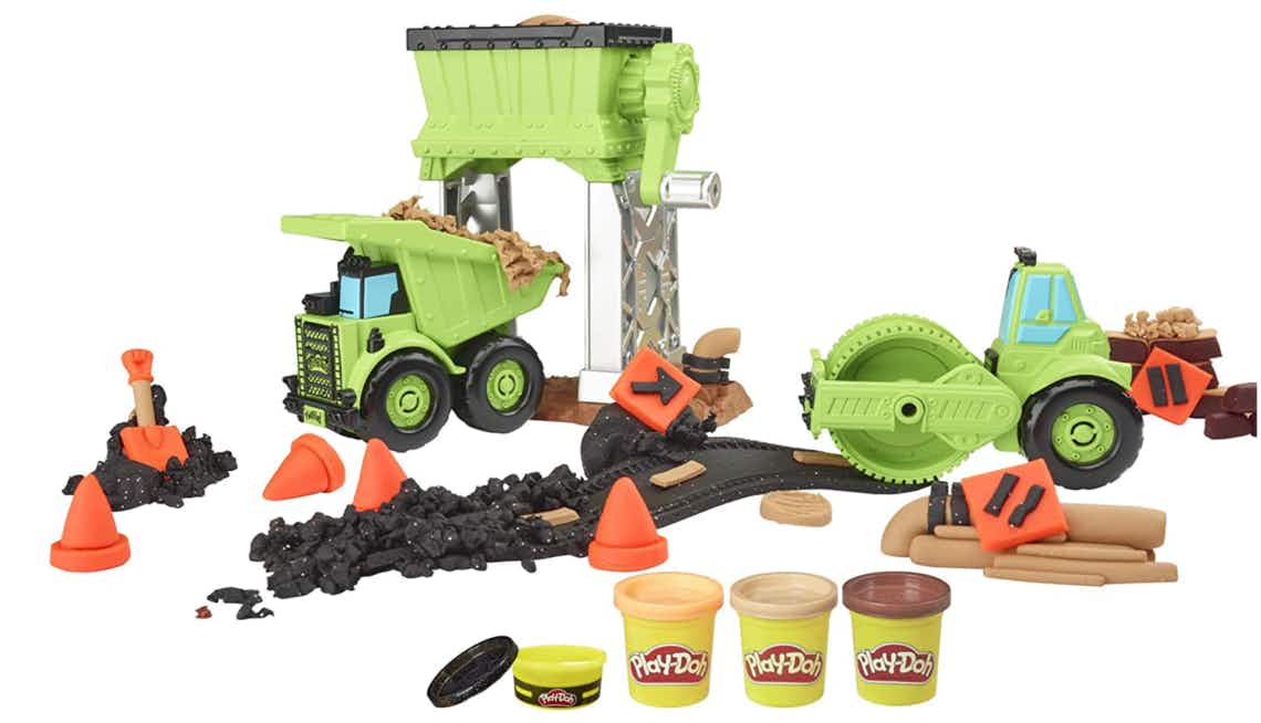 Play-Doh Wheels Gravel Yd Construction Toy