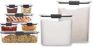 Rubbermaid Brilliance Storage 16-Piece Food Containers