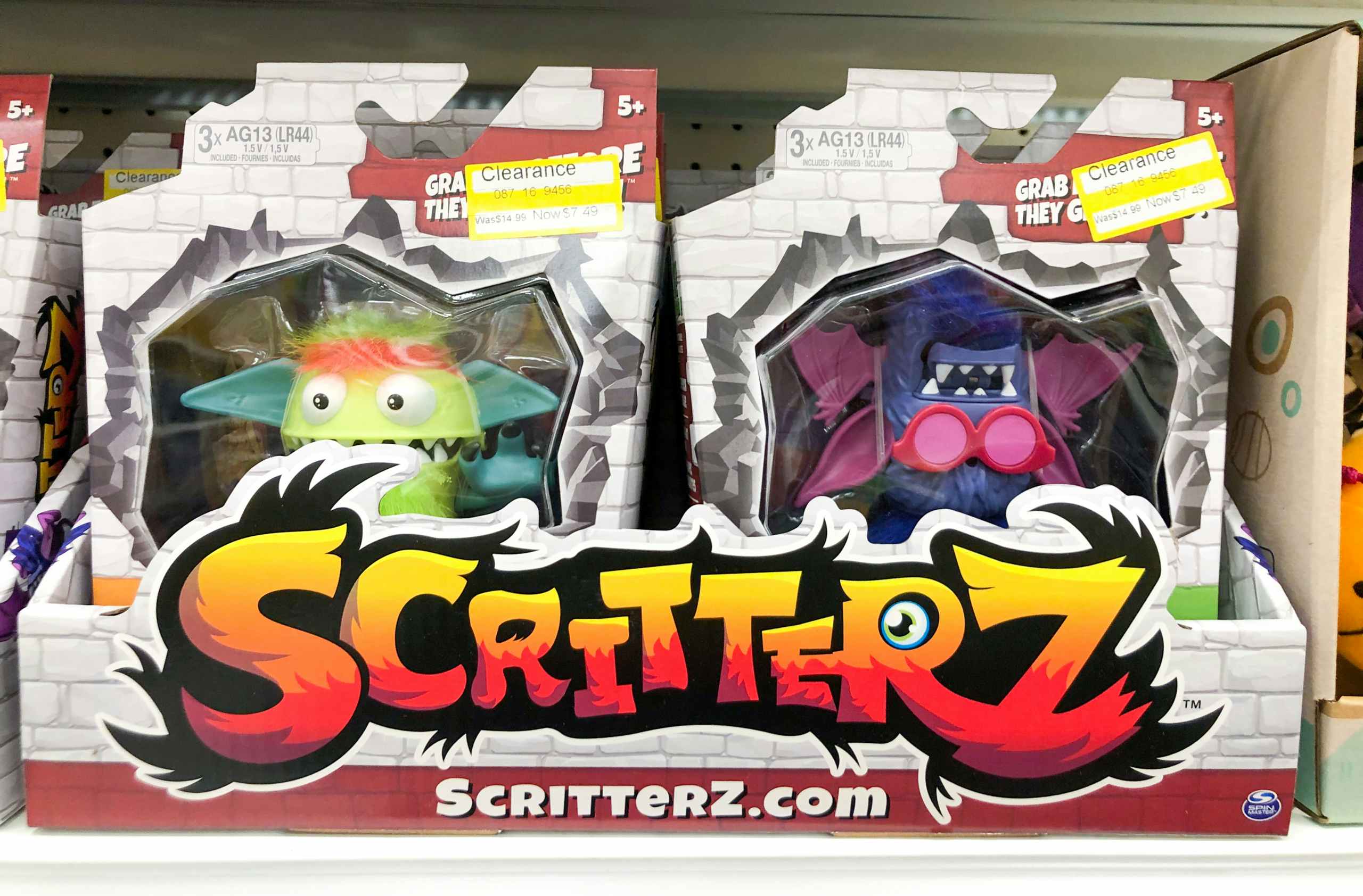 batz toy on store shelf on clearance