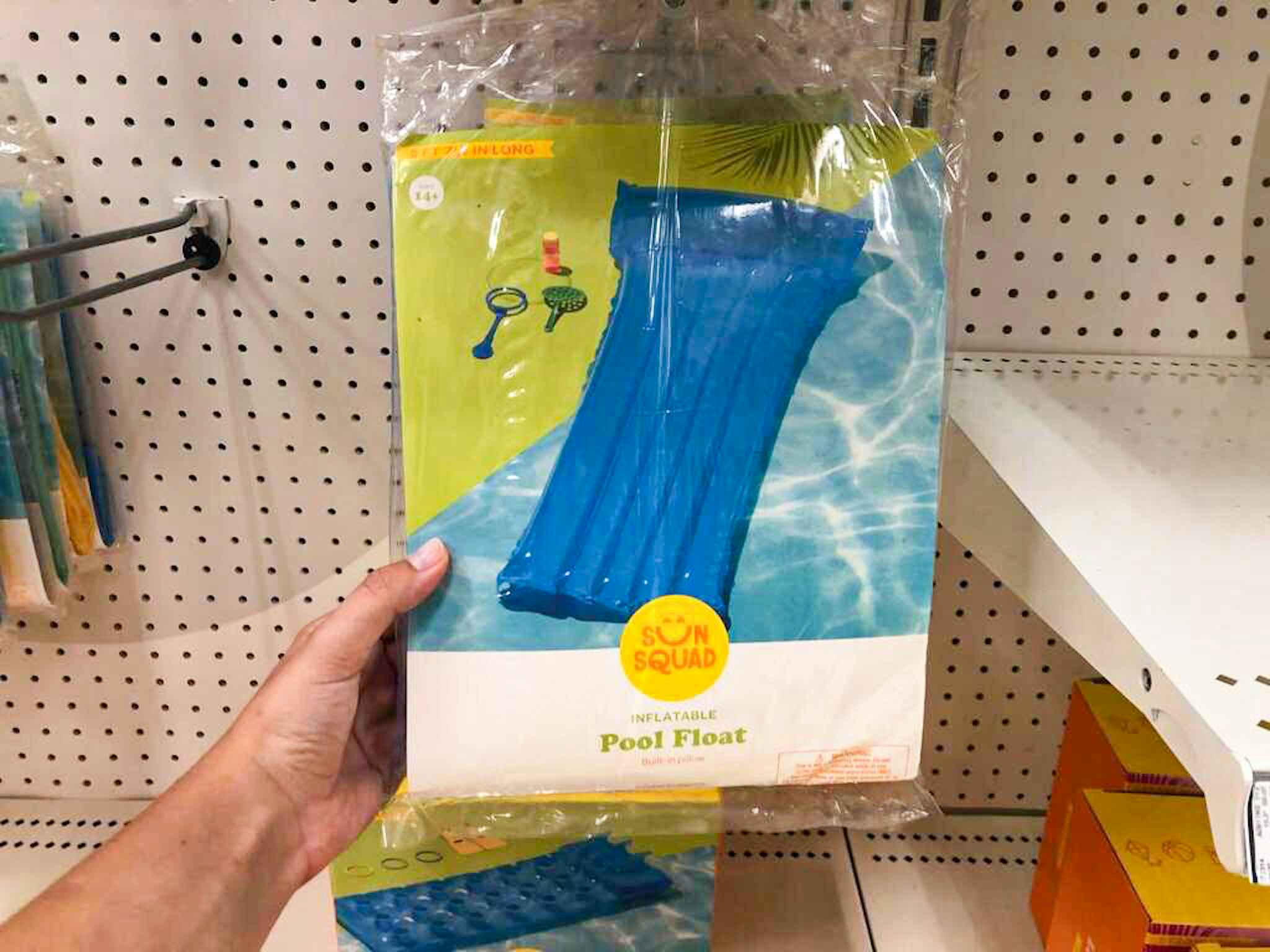 sun squad pool float at target