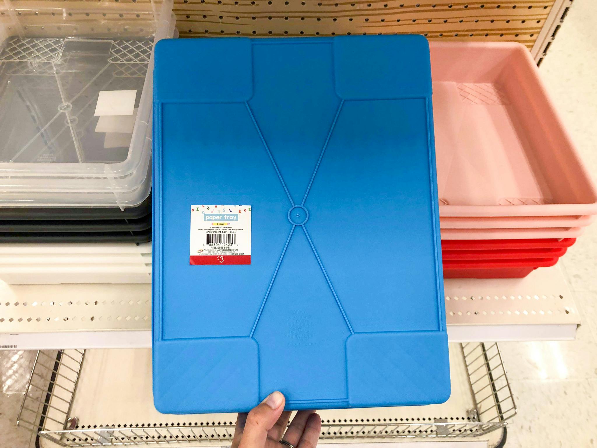 [Letter3 5] Plastic Bin Target - m71c71y