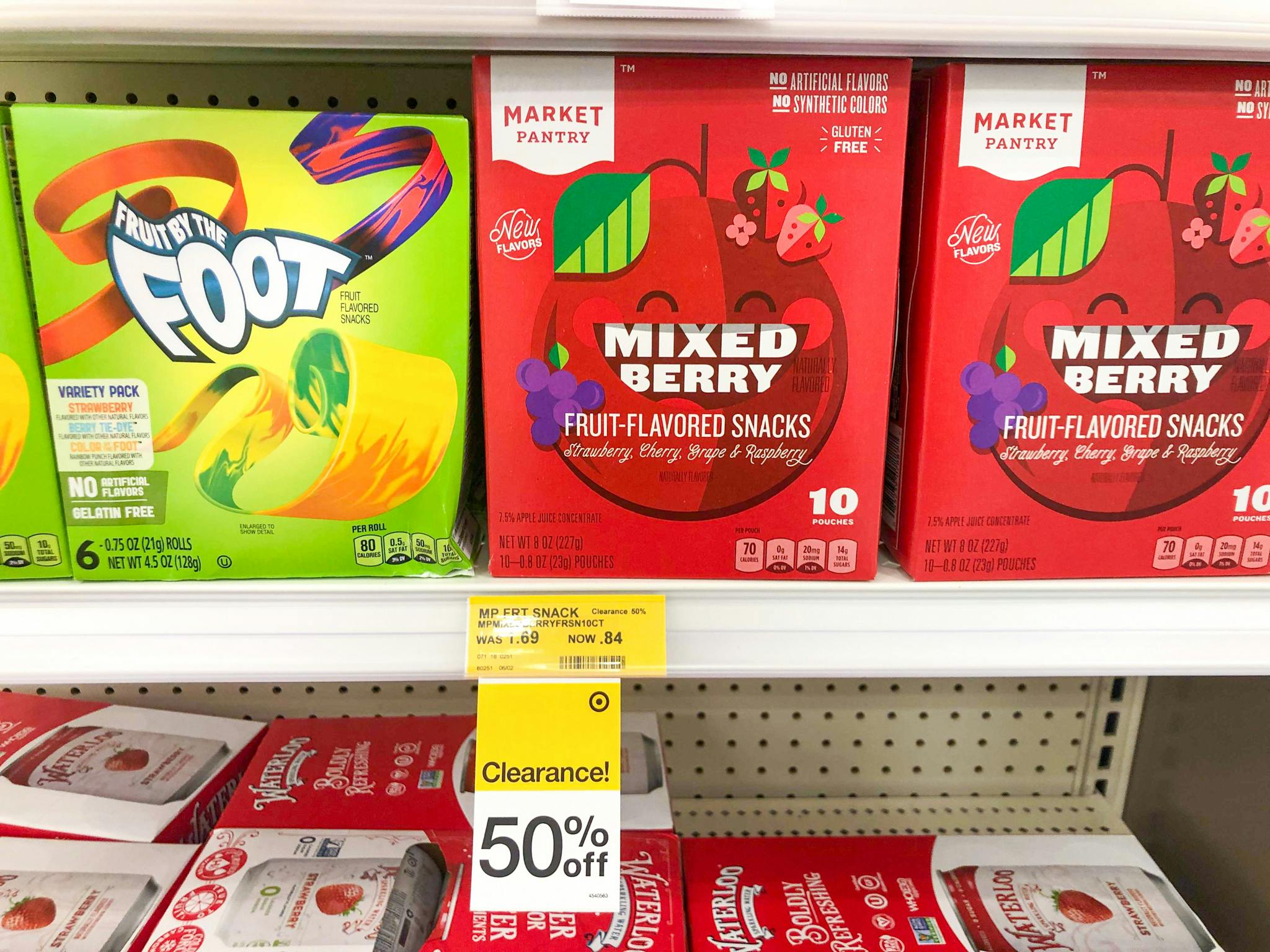 Market Pantry Fruit Snacks, Only 0.84 at Target The Krazy Coupon Lady
