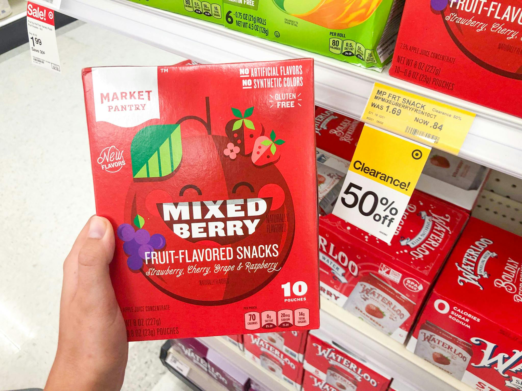 Market Pantry Fruit Snacks, Only 0.84 at Target The Krazy Coupon Lady