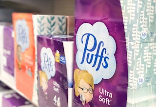 boxes of tissues on store shelf