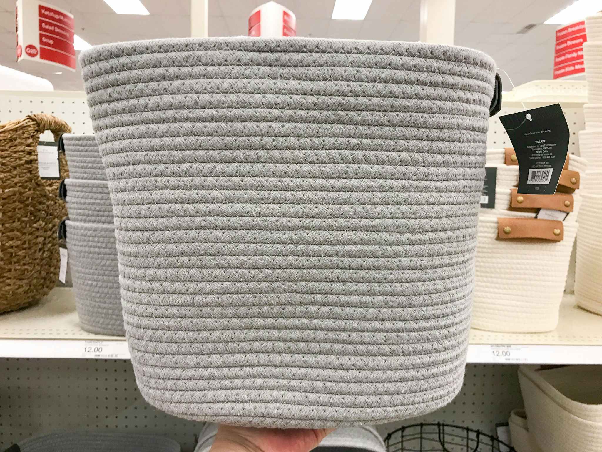 threshold rope basket at target