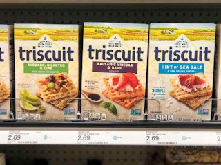 triscuit crackers on a target shelf