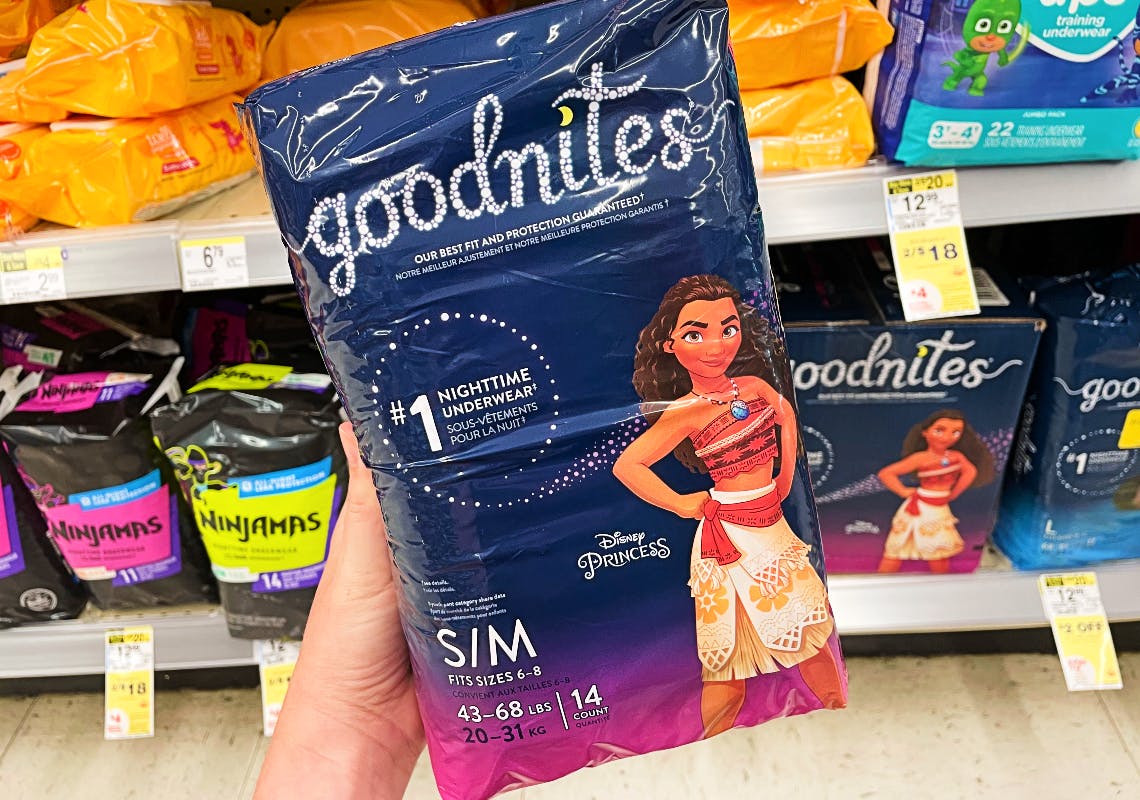 Goodnites Jumbo Packs, Only 4.50 at Walgreens The Krazy Coupon Lady