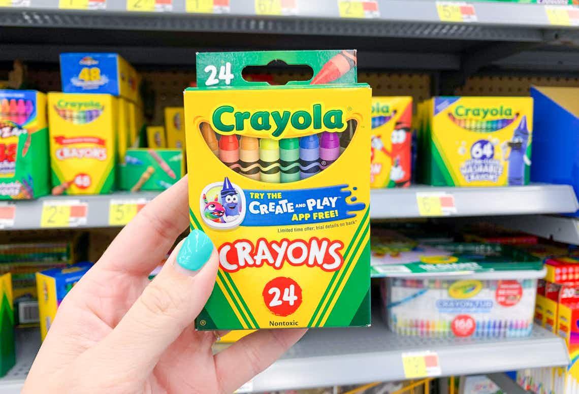 Crayola Classic Crayons held up in store 