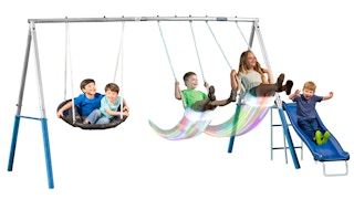 walmart firefly metal swing set 2021 1624475163 1624475163