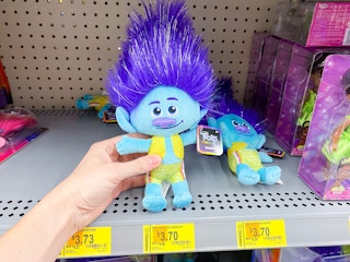 trolls doll on clearance with walmart tag
