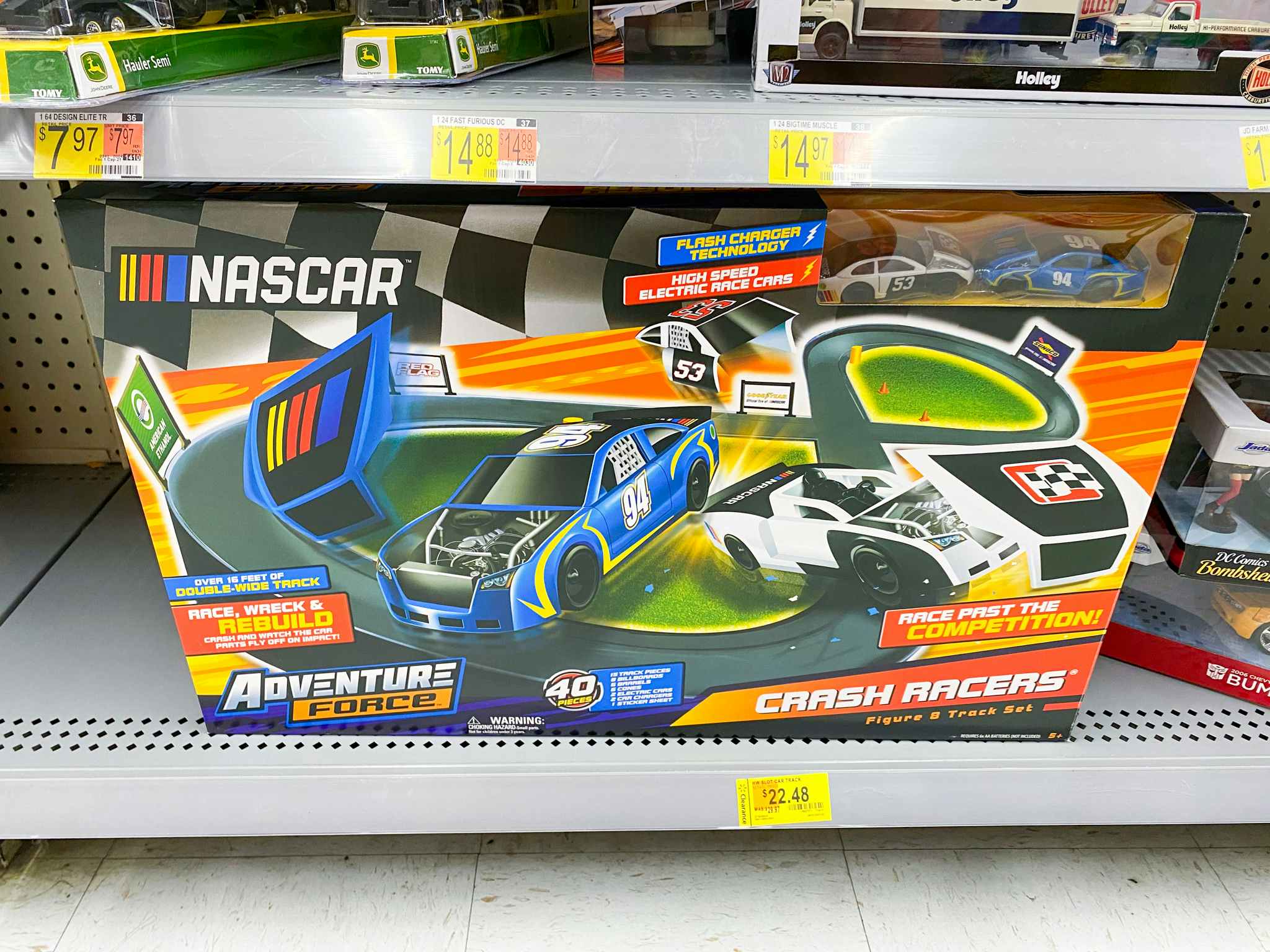 adventure force nascar racing set