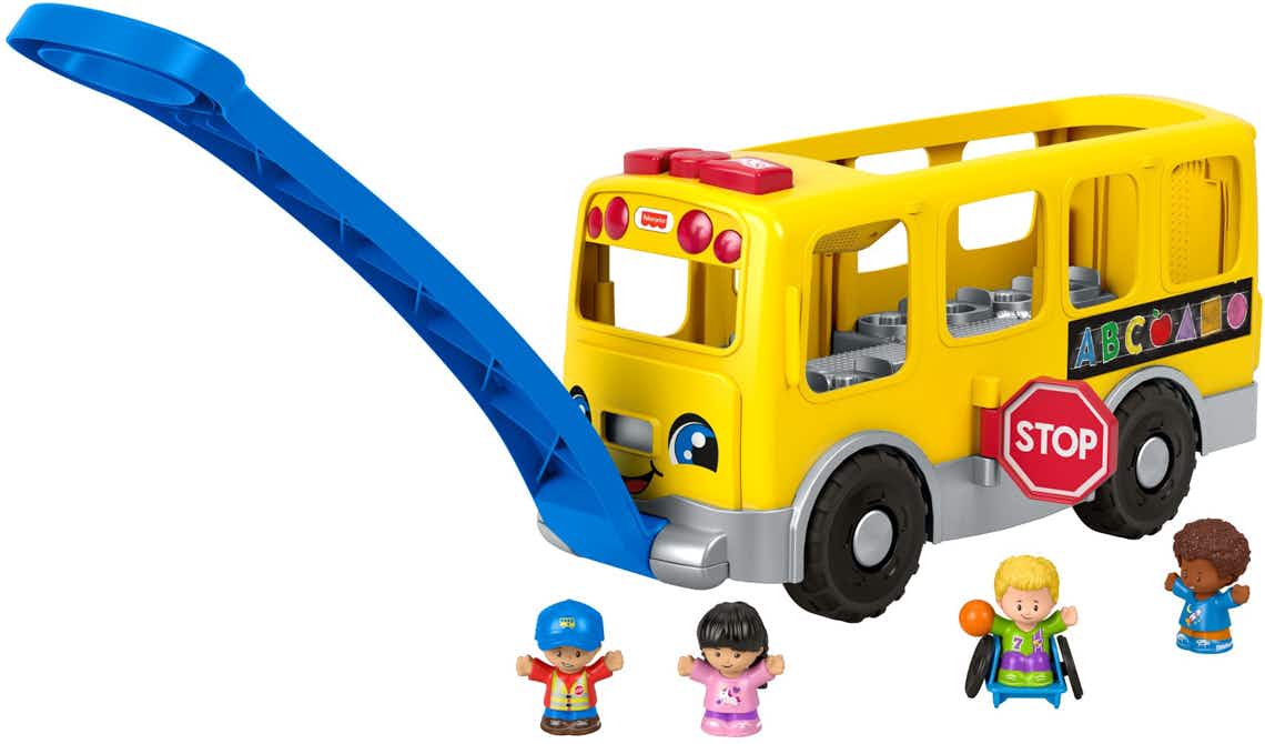 stock photo of Fisher-Price Little People Big Yellow School Bus