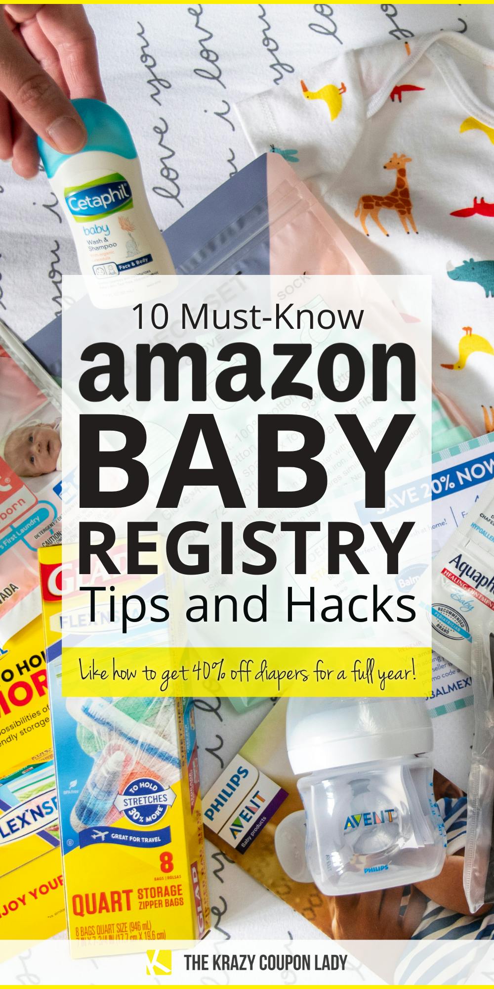 11 Amazon Baby Registry Discount Hacks to Save Big
