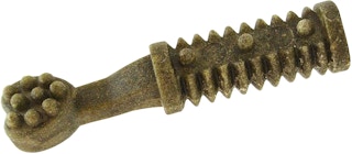 A dental cleaning treat for dogs.