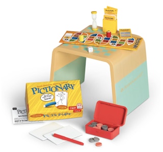 american girl Game Night Set stock image 2021