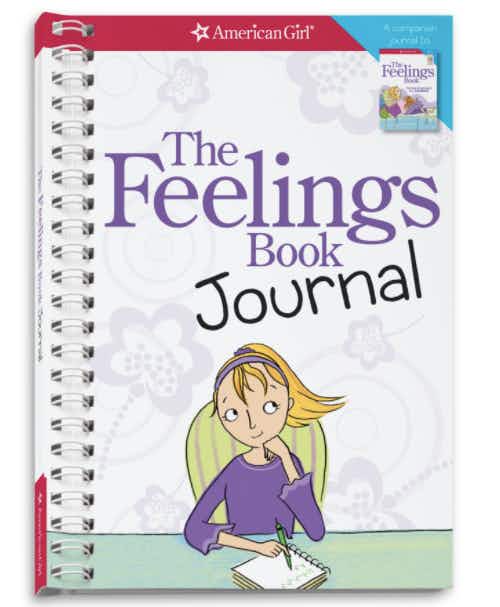 american girl The Feelings Book Journal stock image 2021