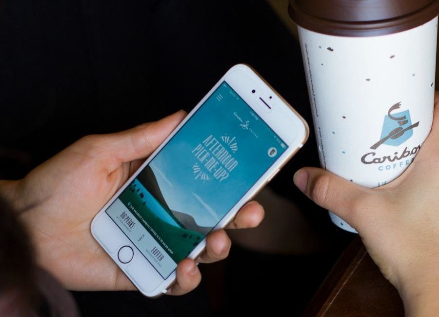 Caribou coffee app
